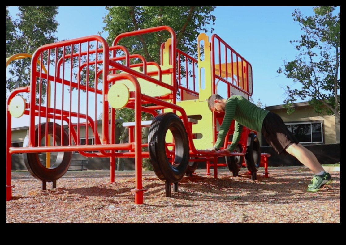 Rotaļlaukuma spēks: izmantojiet enerģiju, veicot bērnu vingrinājumus brīvā dabā