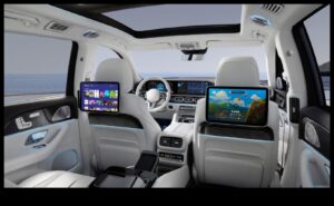 Iespaidīgs video automašīnā: Automašīnas video elektronika izklaidei, kas gatava darbam